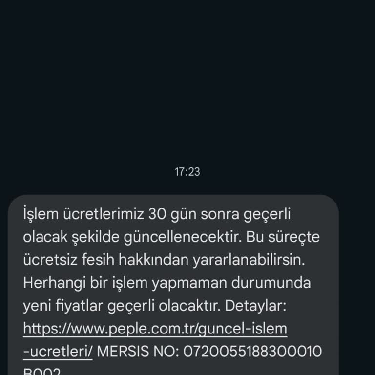 PeP Üye Olmadığım Halde Gelen Mesaj
