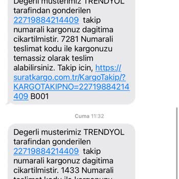 Sürat Kargo Teslim Edilmeyen Ürün Ve İletişimsizlik Sorunu