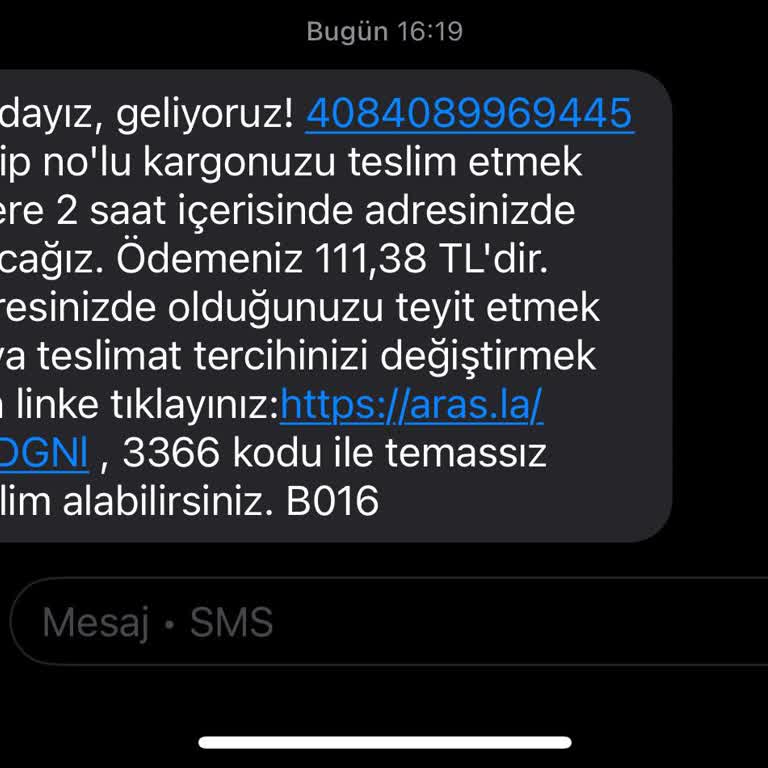 Aras Kargo Yalan Dolan Aras Vadi Şubesi