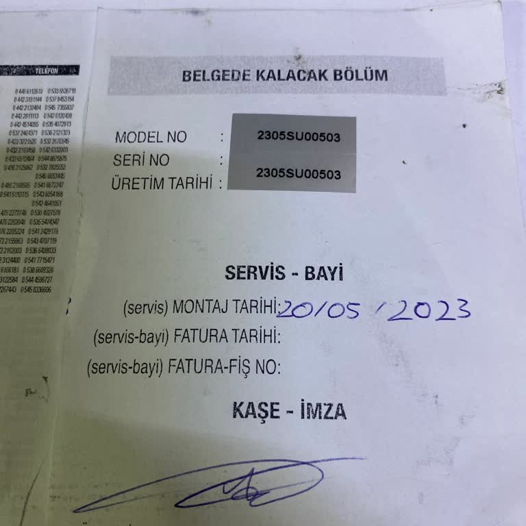 Asira Beyaz Eşya & Ev Aletleri Aspiratör Servis Hizmeti Hayal Kırıklığı