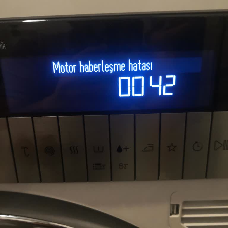 Arçelik Çamaşır Makinesi Motor Hatası ve Çözüm Beklentisi