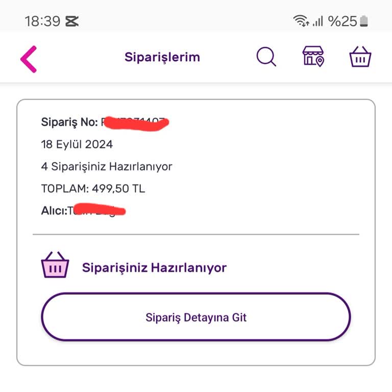 Gratis Online Alışveriş 6 Gündür Kargoya Verilmedi
