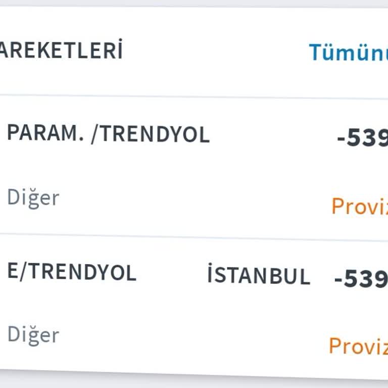 Trendyol Alışverişimde İki Defa Para Çekme