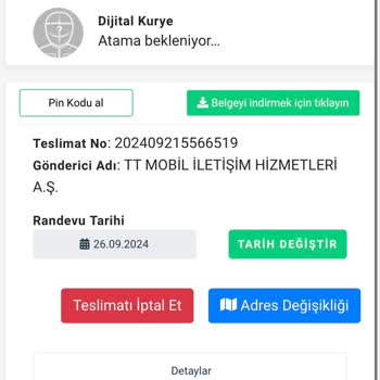 Türk Telekom Dijital Kuryeye Ulaşamıyorum