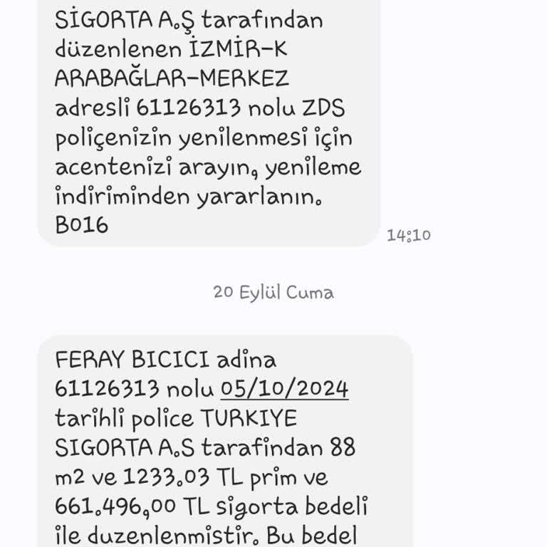 Ziraat Bankası Konut Sigortası Onayımın Dışında Yapılması
