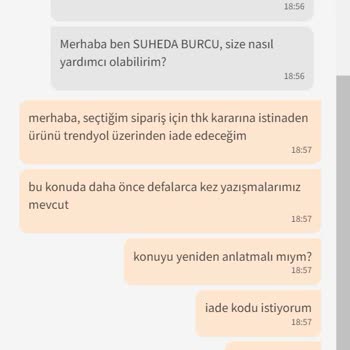 Trendyol Ve Trendyol Satıcısından Şikayetçiyim