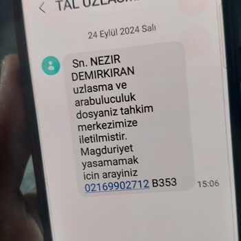 TLY UZLASMA (SMS) Tal Uzlaşma SMS
