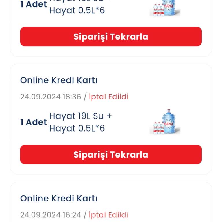 Danone Hayat Su Avcılar Bölge Bayisi Siparişleri Bilerek İptal Ediyor