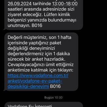 Vodafone Net Kurulum Ekibi Mağduriyeti