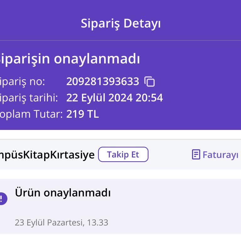 N11 Üzerinden Alınan Ürünün Sebepsiz İptali