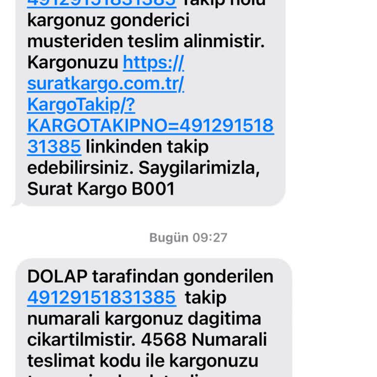 Sürat Kargo Kargo Teslimatı Sorunları Ve Yanıltıcı Bilgilendirme