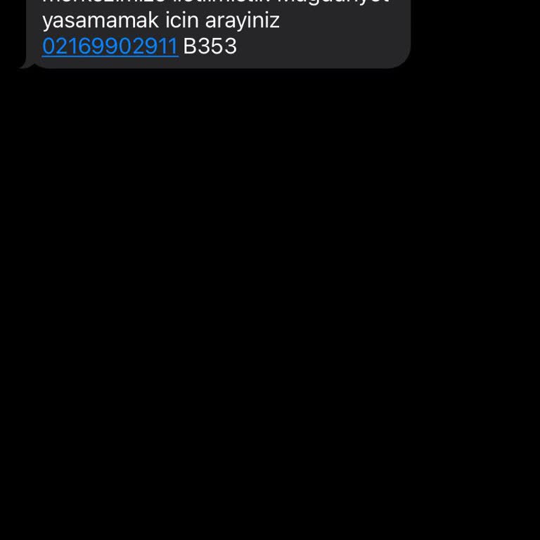 TLY UZLASMA (SMS) Tall Uzlaşma Diye Mesaj Geldi