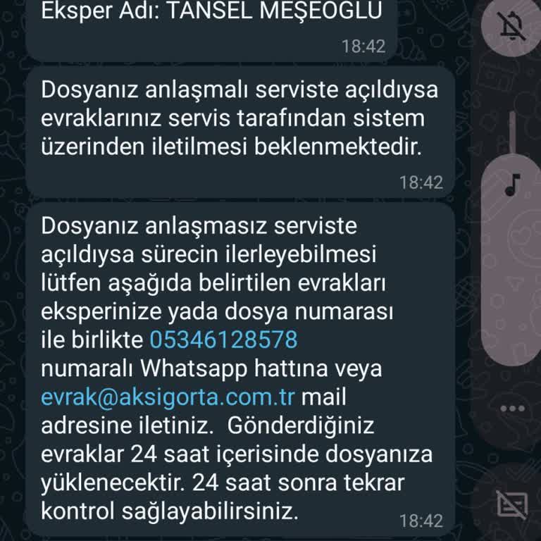 Aksigorta Şikayet Edin Ettirin İş Birliği Yapmayın