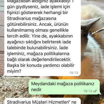 Stradivarius'tan Aldığım Ayakkabının Ayağımı Sıkması