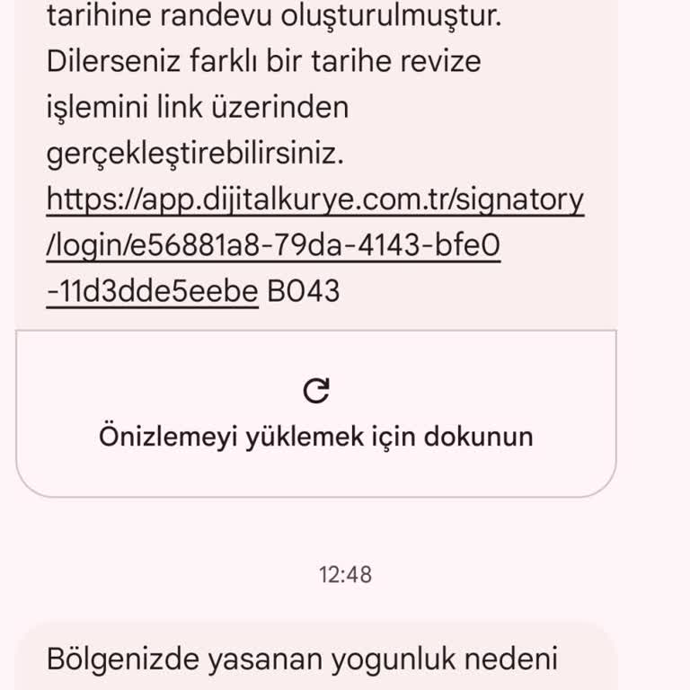 Türk Telekom Dijital Kurye Teslimat Yapamaması Hk.