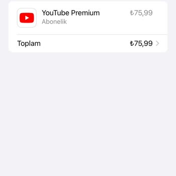 Vodafone Faturasında Çifte Youtube Premium Ücreti Sorunu