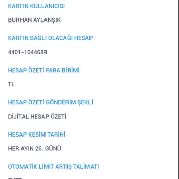 İş Bankası Kredi Kartı Vermiyorlar