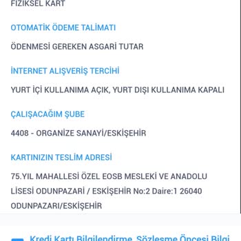 İş Bankası Kredi Kartı Vermiyorlar