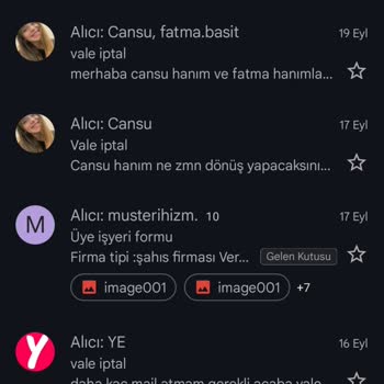 Yemek Sepeti Vale Ve Ödeme Eksiklikleri