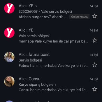 Yemek Sepeti Vale Ve Ödeme Eksiklikleri