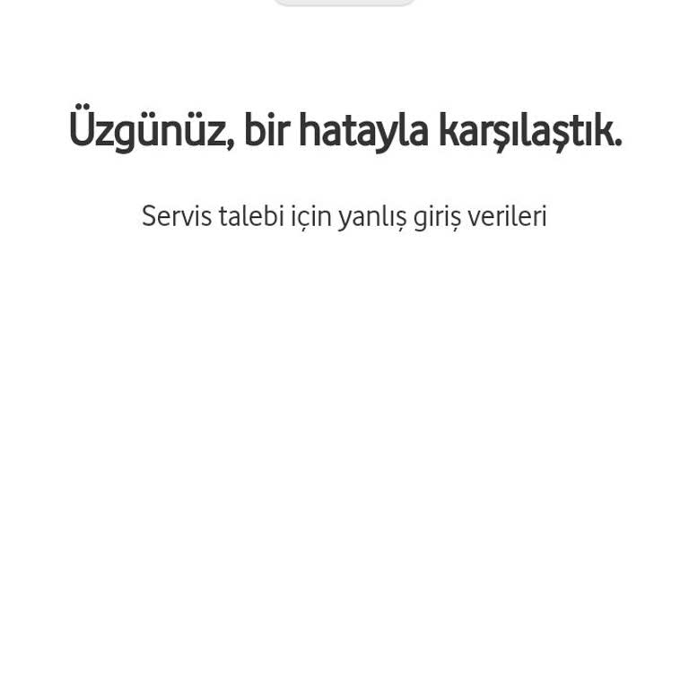 Vodafone 45 GB 3 Aylık Paket ve Sürekli Vergi Sorunu