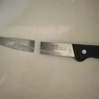 WMF Mutfak Bıçağı Ortadan Kırıldı