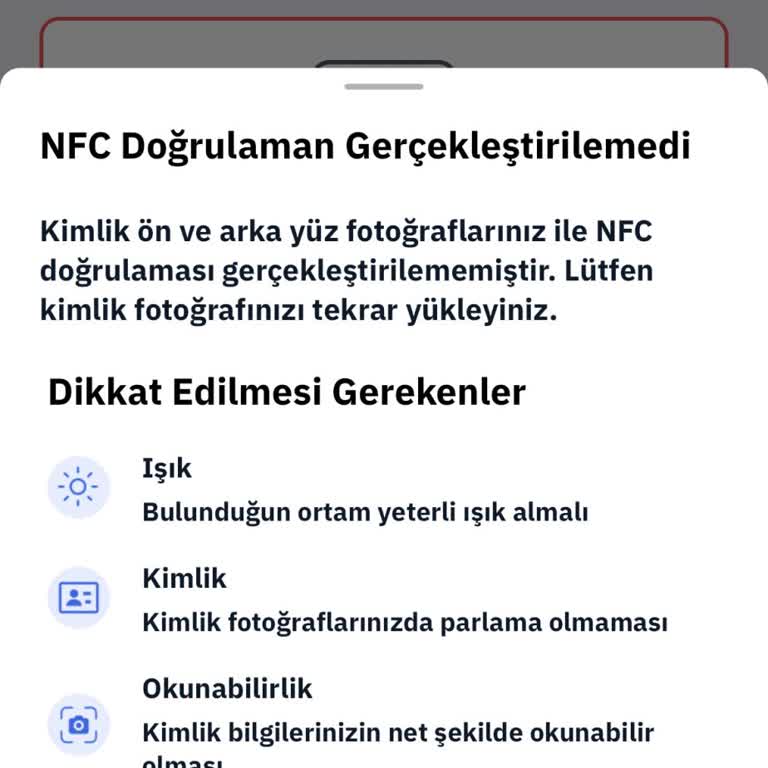 MoneyPay Kimlik Doğrulama Yapılamaması