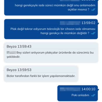 D&R Pikap Çaları İade Almıyor.
