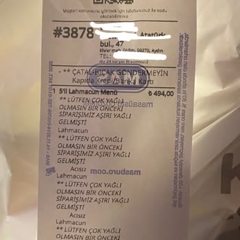 Yemeksepeti Yanıltıcı Fiyatlandırma Ve Geç Teslimat Sorunu