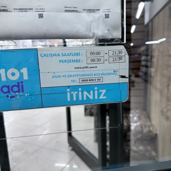 A101 Envanter Nedeni Kapalı