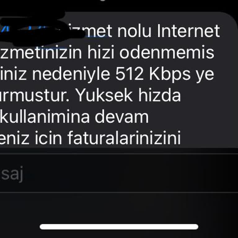Turkcell Superonline Ödenmiş Faturayı Ödenmedi Gösterip Hızını Düştü