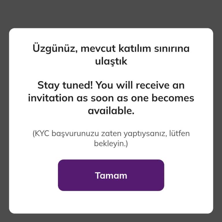 Pi Network Kyc Doğrulama Hatası