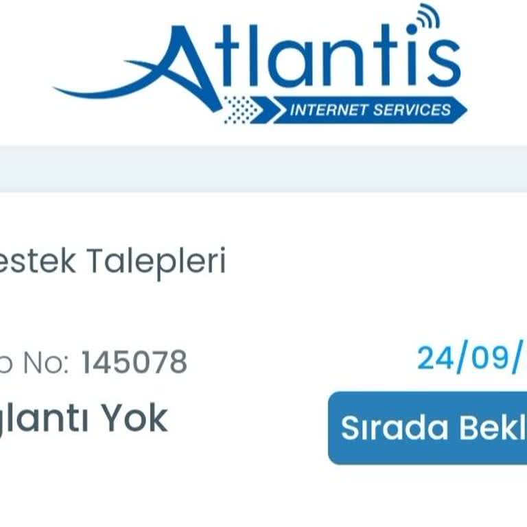 AtlantisNet Atlantis Net Abonelik Taşıma Hayal Kırıklığı