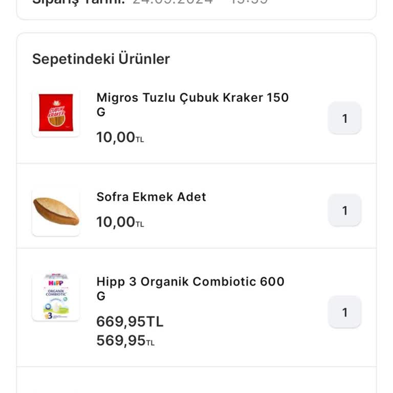 Migros Sanal Market Sorumsuzluğu