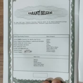 Kumtel Kumral Airfry Haznesinin Kalitesizliği