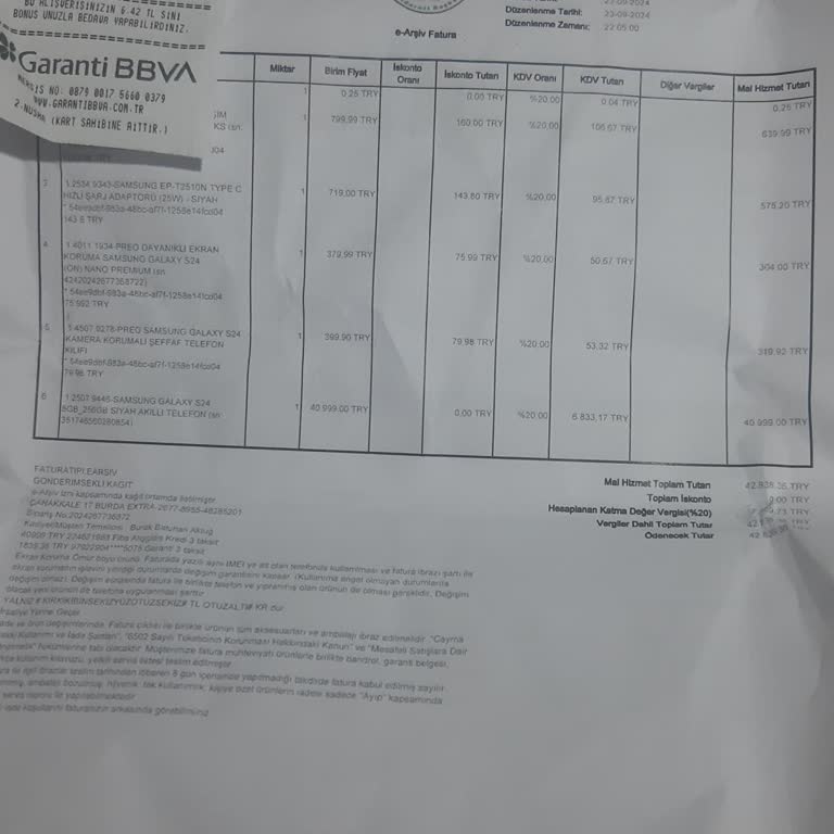 Samsung İade Kabul Etmedi