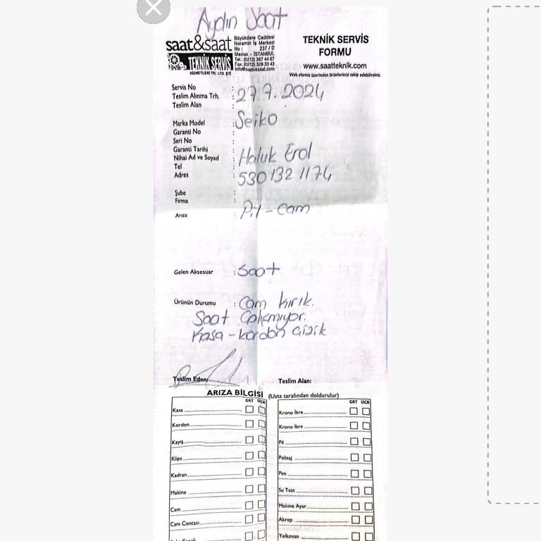 Saat & Saat Akasya Mağaza İhmalkarlığı