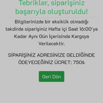 Ve Tesbih Yanlış Ve Bozuk Ürün Teslimatı