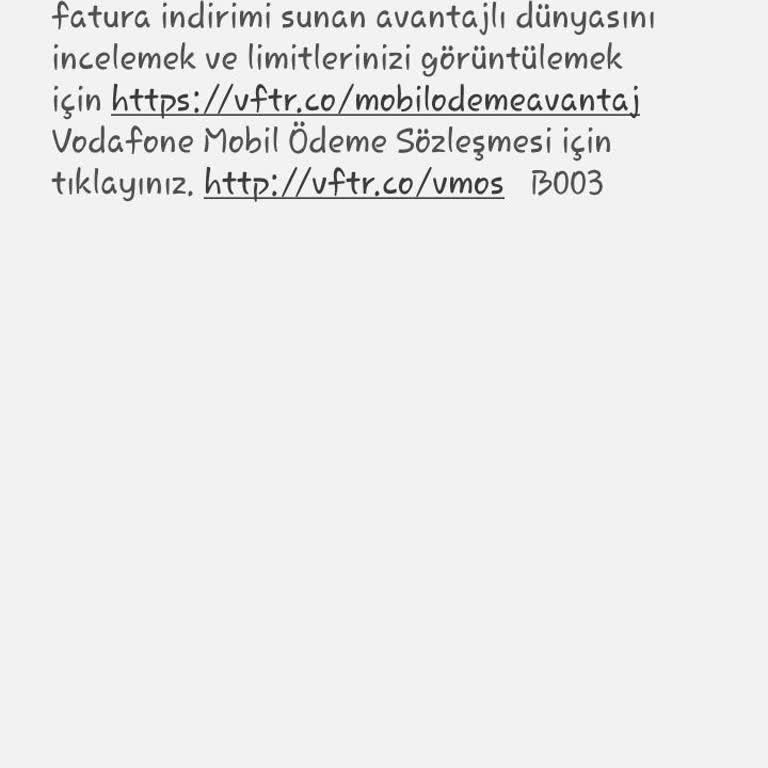 Vodafone İstenmeyen Abonelik Ve İptal Sorunu