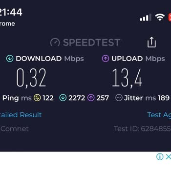 Comnet Bir Haftadır İnternet Hız Problemi Yaşıyorum