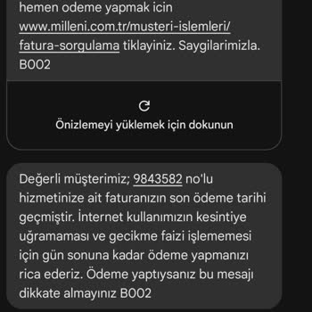 Millenicom Sürekli Kesilen İnternet Ve İptal Sorunları