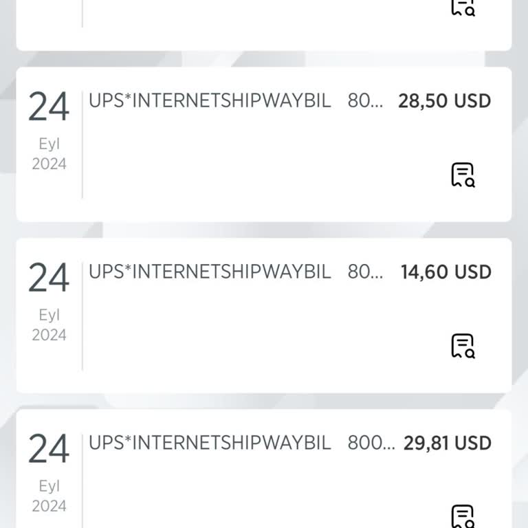 UPS Türkiye Yurt Dışı Alışveriş Provizyon İptal Sorunu