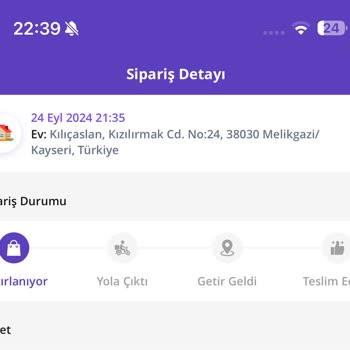 Getir Zamanında Değil Hiç Getiremiyor