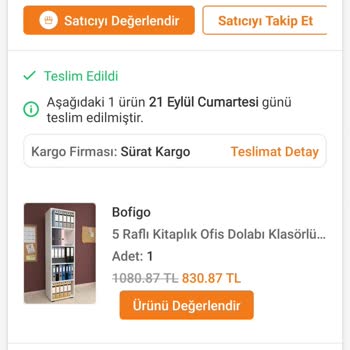 Trendyol Teslim Edilmeyen Kargo Ve İletişim Sorunu