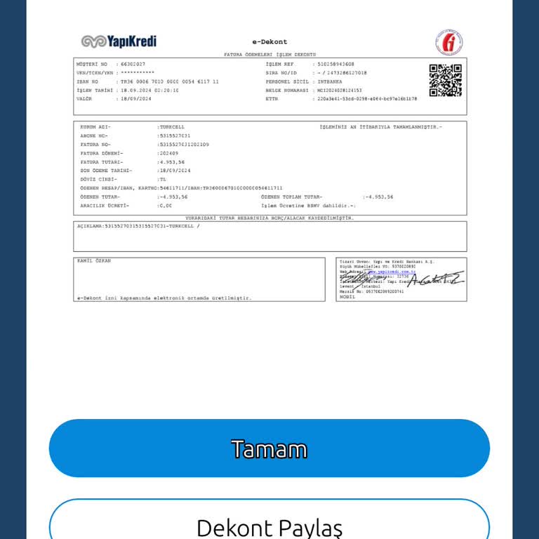 Yanlış Numaraya Yapılan Ödeme Sorunu