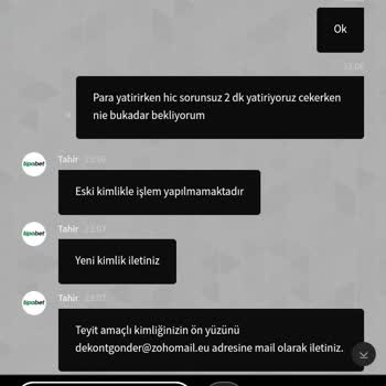 Tipobet Kazandığım Parayı Alamıyorum Ve Sürekli Bahaneler Üretiyorlar