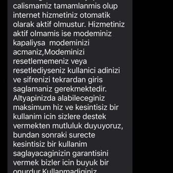 Turkıss Düzgün Hizmet Vermiyor Hem De Haksız Faturalandırma Yapıyor.