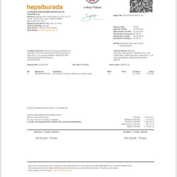 Hepsiburada Mağazası Tarafıma Kusurlu Ve Defolu Ürün Gönderdi