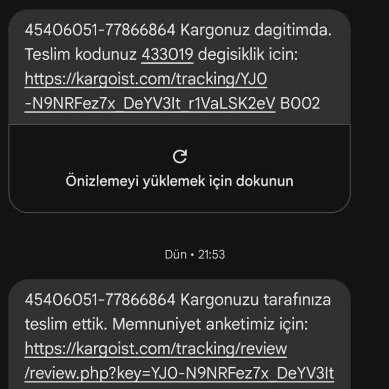 Kargoist Teslim Etmediği Kargoyu Teslim Edildi Gösteriyor
