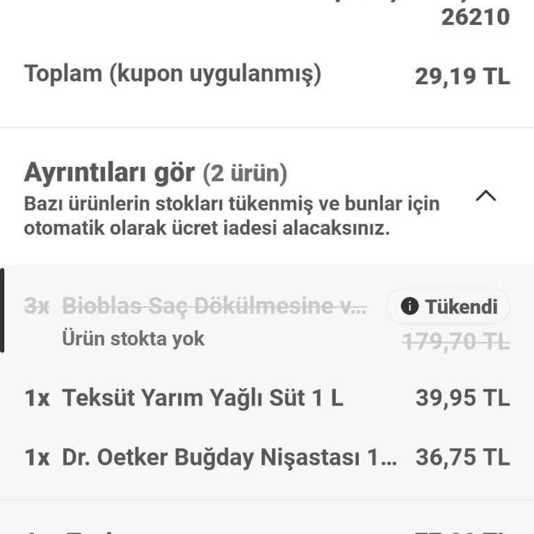 Yemeksepeti Elinde Olmayan Ürünü Varmış Gibi Satan Marketler!